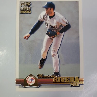 Pacific Paramount Baseball #164 2000 Mariano Rivera - Yankees de Nueva York Foto 1 de 4