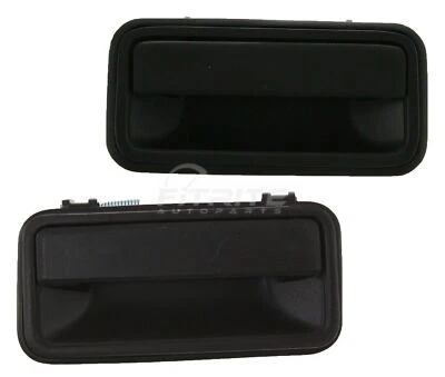 New Set Of Two Rear Exterior Door Handle Fits Chevrolet C3500 1992-2000 4-Door - Image 1 of 4