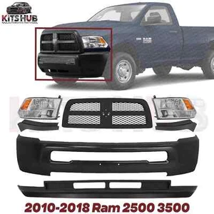Front Bumper Cover & Grille Assembly Kit For 2010-2018 Ram 2500 3500 - Picture 1 of 8