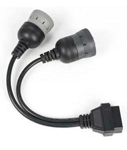 Cable adaptador 6 pines J1708 + 9 pines J1939 a 16 pines OBD2 OBD-II camión de alta resistencia - Imagen 1 de 4