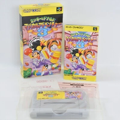 MICKEY MAGICAL ADVENTURE 3 Super Famicom Nintendo 2208 sf - Image 1 of 4