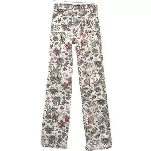 Polo Ralph Lauren Damen Stretch-Baumwolle Blumenmuster Jenn Flare Jeans, Bundweite - Bild 1 von 8