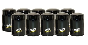 WIX Set of Engine 10 Oil Filters Spin-On for Buick Cadillac Chevrolet Isuzu Jeep - Picture 1 of 1