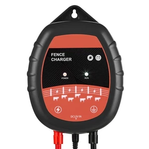 Weidezaungerät 10kV 1J AC DC Elektrozaungerät 3km Reichweite Weidegerät - Bild 1 von 12