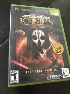 Star Wars: Knights of the Old Republic II The Sith Lords Xbox. Complete. Tested - Picture 1 of 2