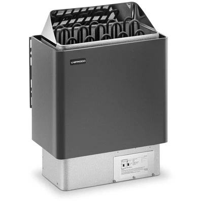 UNIPRODO Saunaofen elektrisch Saunaheizgerät Sauna Ofen Saunaheizung 9 kW 400 V 3 N