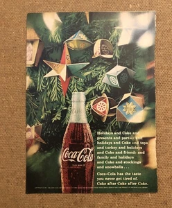 Vintage 1960’s Coke Coca-Cola Soda Magazine Ad 0C24 - Bild 1 von 2