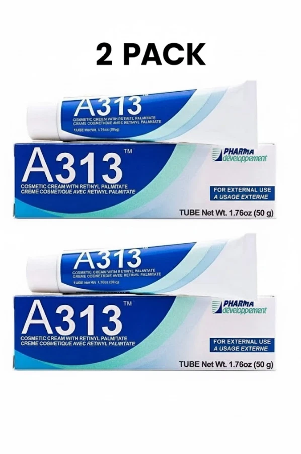 2X A313 Retinol Cream 50g French Anti - Aging Moisturiser for Smoother Skin
