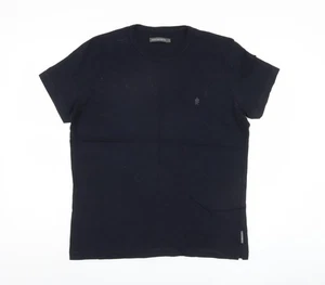 French Connection Men's Black Cotton T-Shirt L - Picture 1 of 12