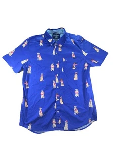 Camisa Chubbies Hombre Salvavidas Perros Abotonada Viernes Talla Grande Playa, Natación - Imagen 1 de 14