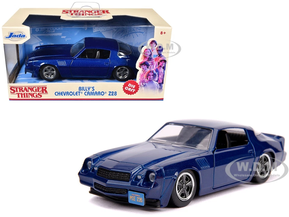 2x Hollywood Rides Stranger Things Billys Chevrolet Camaro Z28 Hopper's Blazer