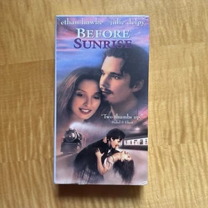 SEALED Before Sunrise 1995 (VHS, 1998) Linklater, Hawke, Delpy - Picture 1 of 5