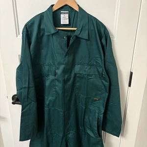 Portwest S999 Herren L Arbeitsoverall Schutz Polycotton grün Mechanik - Bild 1 von 6