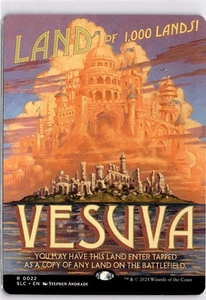 MTG Secret Lair Non-Foil Vesuva 22 SLC R NM Encyclopedia - Picture 1 of 2