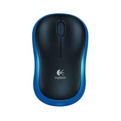 Logitech M185 Wireless Mouse, 2.4GHz with USB Mini Receiver, 12-Month Battery Li - Image 1 of 4