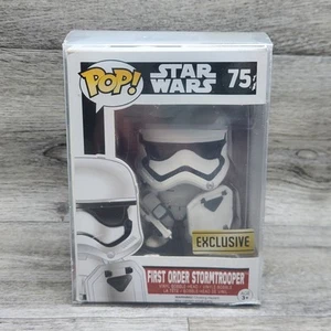 Funko POP! Star Wars Vinyl Figure - FIRST ORDER STORMTROOPER #75 W/protector - Picture 1 of 6