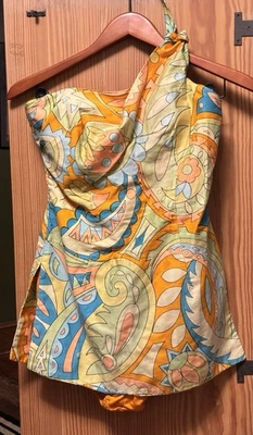 TRAJE DE BAÑO TINA LESER ORIGINAL DE GABAR de un hombro de colección Foto 1 de 4