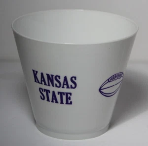1960s Vintage Kansas State Wildcats Football Basketball Cup Purple Pride AS IS - Picture 1 of 21