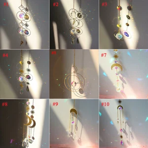 Suncatcher Clear Crystal Rainbow Window Sun Catcher Rainbow Maker Home Decor - Picture 1 of 19
