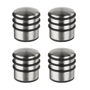 Türstopper Türpuffer Edelstahl - Design 4er Set hoch Bodentürstopper Türhalter - Bild 1 von 2