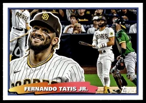 2023 Topps Update FERNANDO TATIS OVERSIZED TOPPS BIG BASEBALL BOX TOPPER BIG-17 - Picture 1 of 2