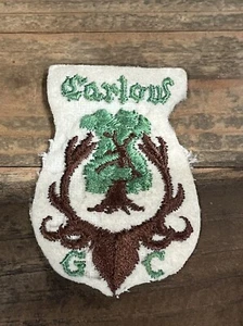 Carlow Golf Club Vintage Patch Ricamata Irlanda - Foto 1 di 4