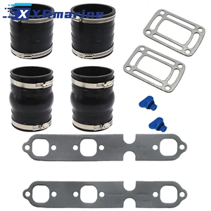 Exhaust Manifold Bellows Kit 3852696 3852741 3853412 351325 For Volvo Penta - Picture 1 of 8