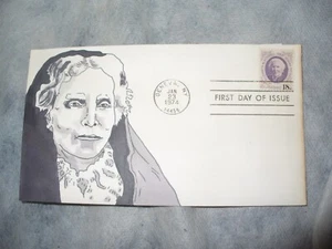 FDC First Day Cover Elizabeth Blackwell First Woman Physician Geneva NY Add-on - Picture 1 of 2