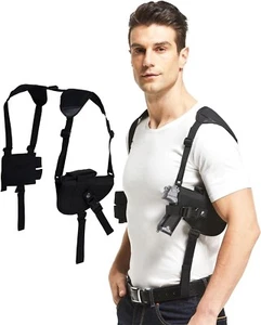 Tactical Underarm Shoulder Gun Holster for Pistol Concealed Carry Right Left - Picture 1 of 8