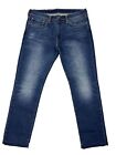 Levi Strauss 511 Men's Denim Jeans Size 34 W36" Slim Tapered Fit Blue Stretch