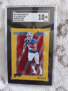 2018 Josh Allen Gold Absolute - Picture 1 of 2