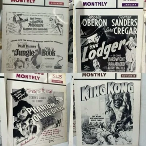 1967 Screen ADS Monthly - FT. The Jungle Book - The Larger -Phantom Of The Opera - Picture 1 of 24