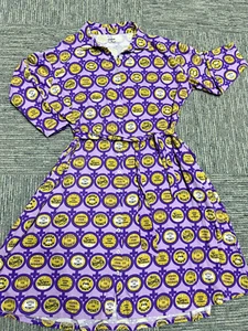 Svaha Womens Plus Size 3X Purple Woman Voter Activist Dress 100% Organic Cotton - Imagen 1 de 14