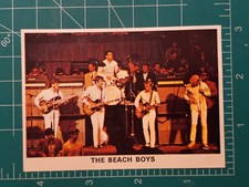 1969 Music Card Bergmann Verlag Parade Show Top STARS THE BEACH BOYS BAND 