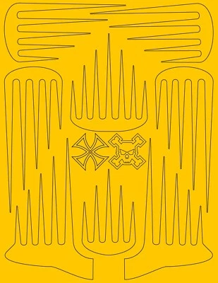 Scallops RC Car Paint Masks - XXX Main Pre-cut Vinyl Stencils ~ NO IMPORT FEES - Image 1 of 4