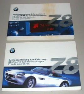 Betriebsanleitung BMW Z8 Typ E52 / E 52 V8 mit 400 PS Handbuch Stand 03/2000! - Picture 1 of 1