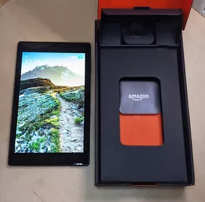 BOXED Amazon Kindle Fire HD 8 Tablet - 5th Generation 2015 (SG98EG) Black 8Gb - Picture 1 of 14