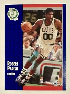 1991 Fleer Basketball Robert Parish #14 - Boston Celtics - Bild 1 von 2