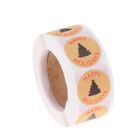  Wrapping Stickers Christmas Favors Baking Bakery Label Tree