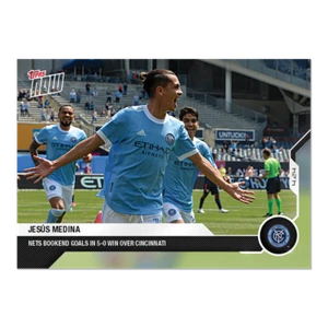 2021 Topps Now MLS Jesus Medina #4 New York City FC PR: 81 SP! - Bild 1 von 2