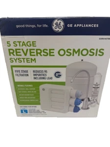 New GE GXRV40TBN Reverse Osmosis Water Filtration System 5 stage - Picture 1 of 6
