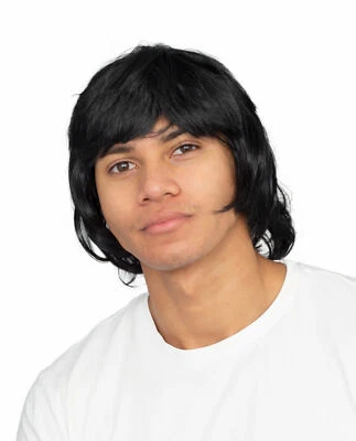 Martial Arts Master Karate Kung Fu Halloween Comic Con Cosplay Wig Accessory - Image 1 of 4