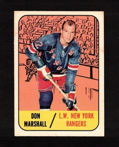 1967-68 DON MARSHALL #23 EX-MT Topps ** Canadiens/Rangers Star NHL Hockey Card - Picture 1 of 3