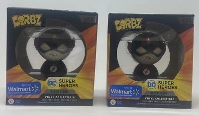 2 Funko Dorbz DC Super Heroes 248 Black Flash 2017 como nuevo exclusivo de Walmart Foto 1 de 4