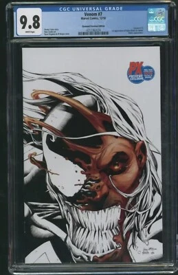 Venom #7 (2018) CGC 9,8 Diamond Previews exclusivo variante 1:3000 Foto 1 de 2