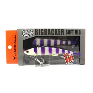Jackall Big Backer Soft Vib 28 grammi 115 mm Affondamento Esca Purple (8075) - Picture 1 of 6