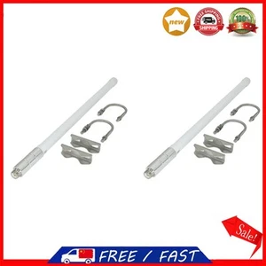 Outdoor Omni Directional Fiberglass Base Antenna 144/430 MHz High Gain Antenna - Zdjęcie 1 z 5