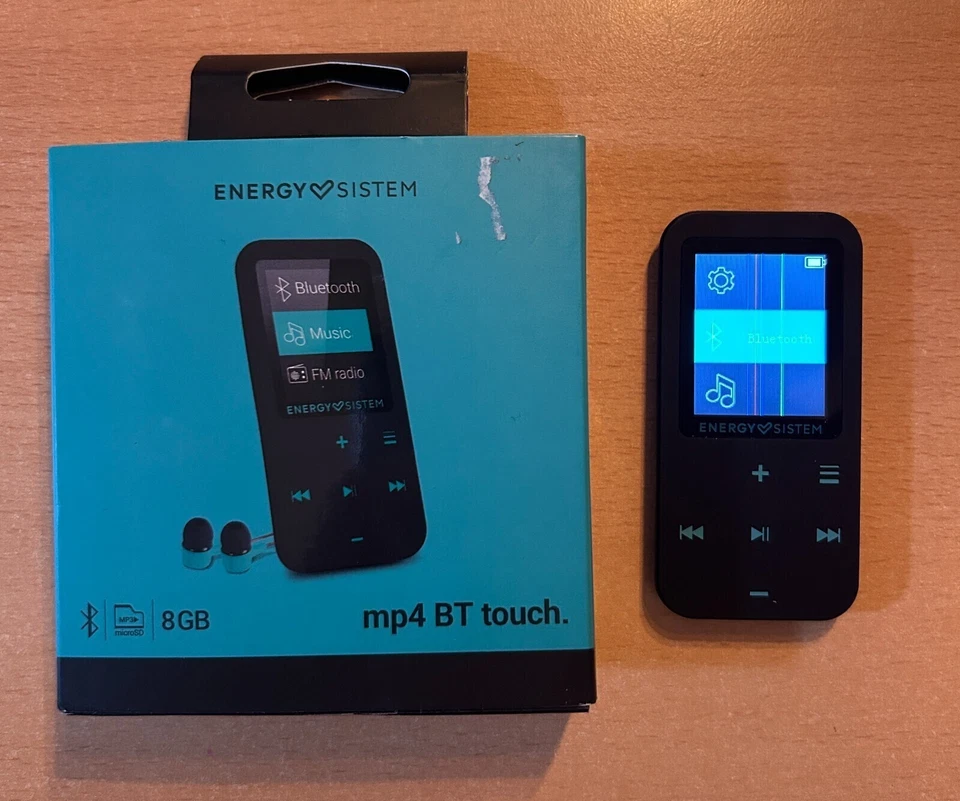 Energy Sistem - Reproductor de MP4 táctil, Bluetooth, 8 GB, radio FM,... - Imagen 1 de 3
