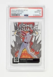 2022 Panini Donruss Optic Bomb Squad #BS3 Shohei Ohtani PSA 10 Gem Mint Angels - Picture 1 of 1