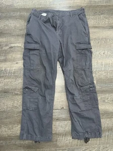 No Boundaries Herren Cargo Hose Grau Größe 38x30 Multi-Pocket Utility Freizeit - Bild 1 von 8